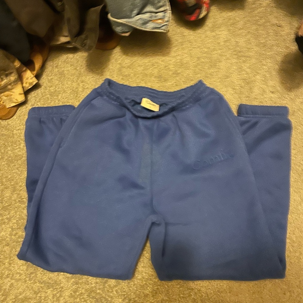 Kids Blue Cozy Sweatpants